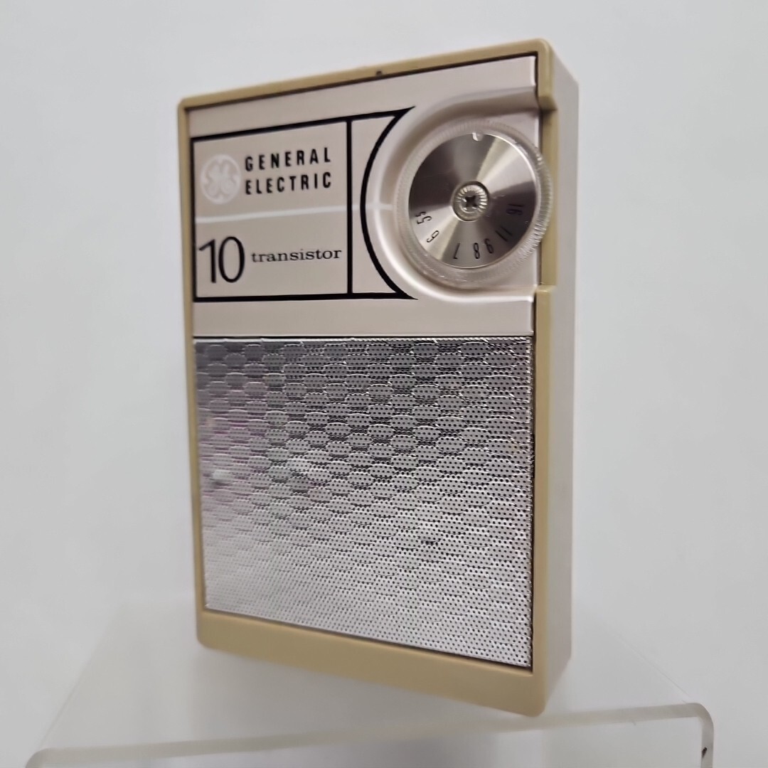 ビンテージ ラジオ GENERAL ELECTRIC 赤 USA アメリカ ビンテージ