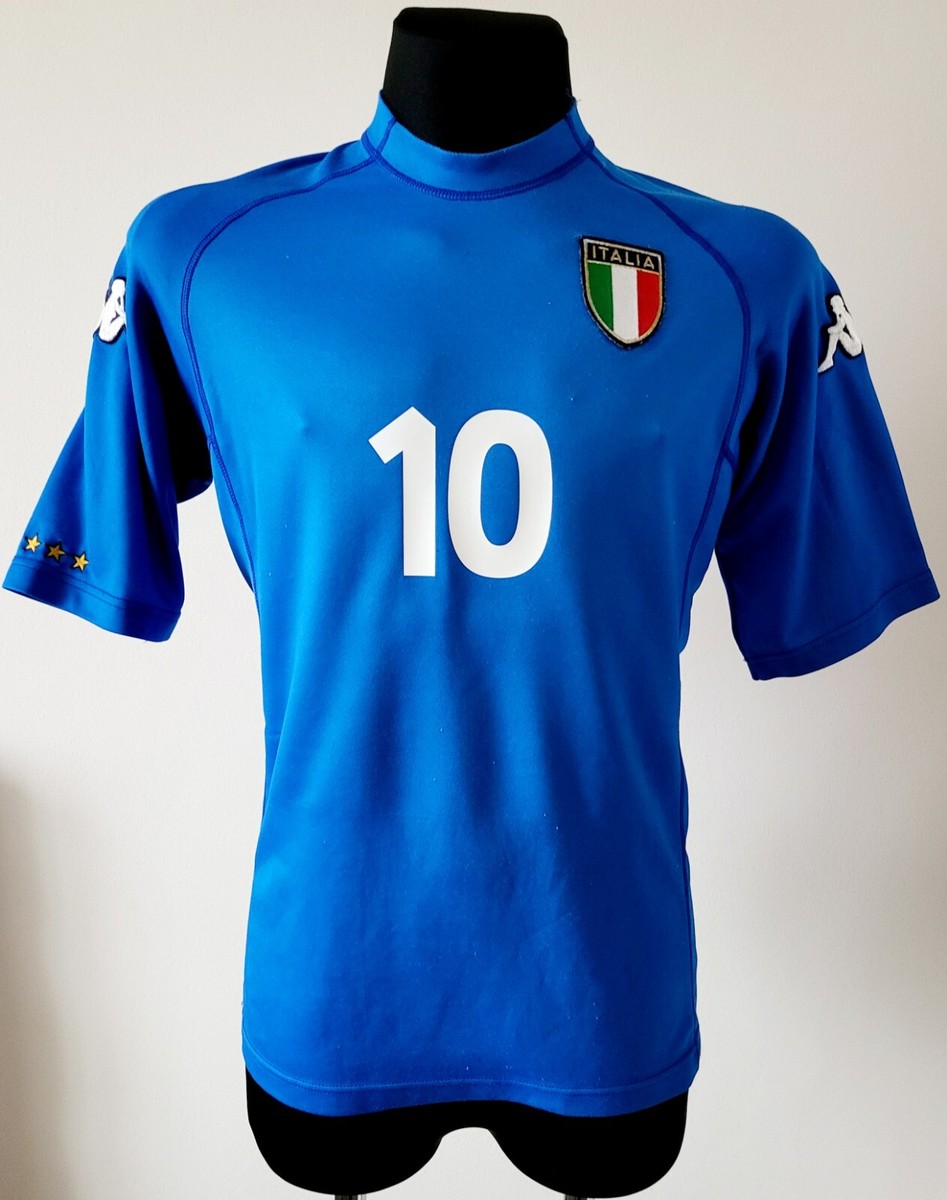 Italy 2000 - 2002 Home football shirt Kappa #10 Del Piero size