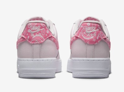 Women's Nike Air Force 1 Low Pearl Pink Paisley White ALL SIZES