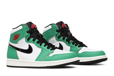 Size 7.5 - Air Jordan 1 Retro OG High Lucky Green W for sale