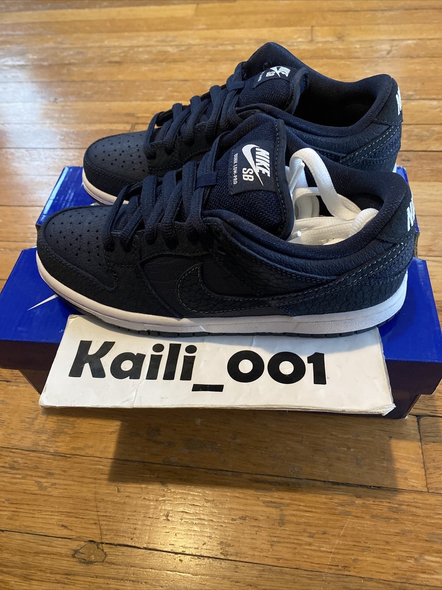 Nike Dunk Low Pro SB Size 4 Passport Loden Shark Flash Supreme