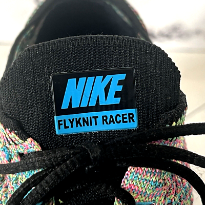 Nike Flyknit Racer Multicolor 2.0 526628-304 Running Shoe Sneaker