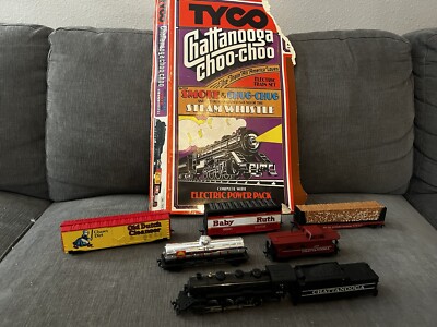 Vintage 1978 Tyco Chattanooga Choo Choo Train Set smoke steam