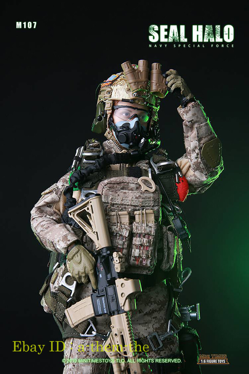 Mini Times Toys M017 Seal HALO Navy Sepical Force Solider 1/6