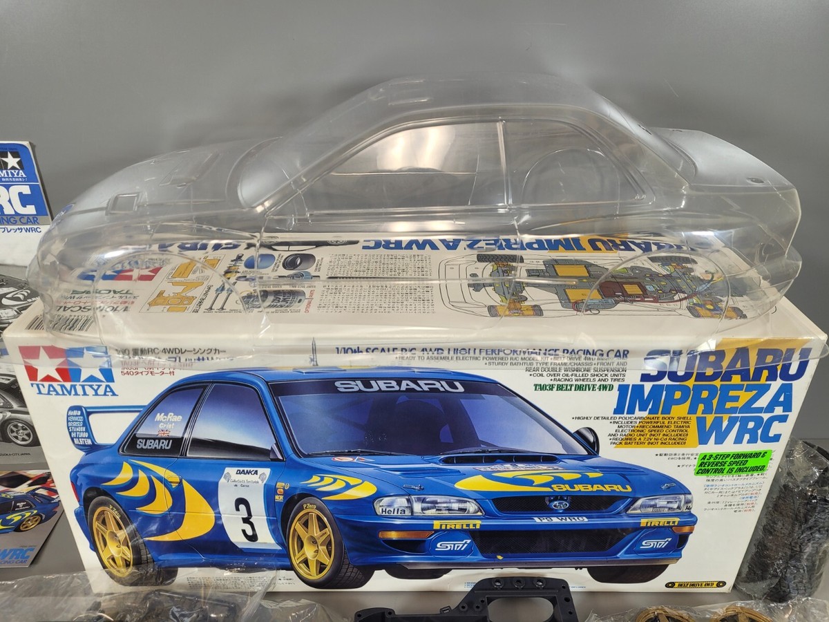 希少 未走行 絶版品】タミヤ TA03F スバル インプレッサ WRC 97 希少
