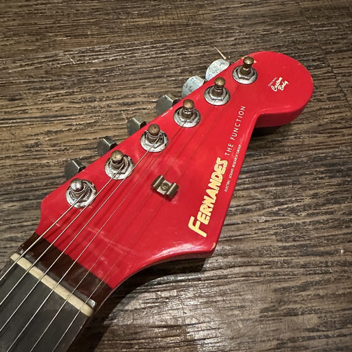 FERNANDES レッド エレキギター Fernandes THE FUNCTION Electric