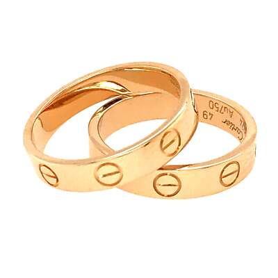 Cartier Love Wedding Band Ring Size EU 49 | eBay