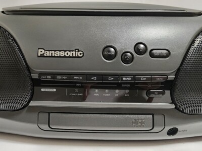 Panasonic RX-DT707 CD Headphone Jack Cassette Radio Boombox | eBay