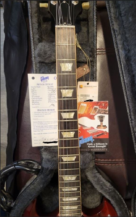 2005 Gibson'61 SG - Cherry SG61HCNH '61 reissue | eBay