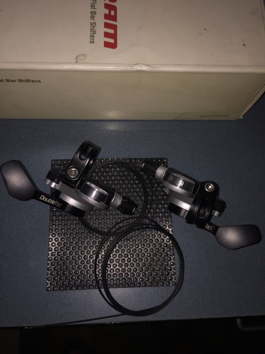 SRAM DoubleTap Flat Bar Shifters Set 3x9 | eBay