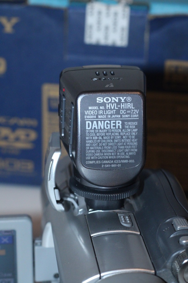 Sony DCR-DVD405 Camcorder - Black/Silver for sale online | eBay
