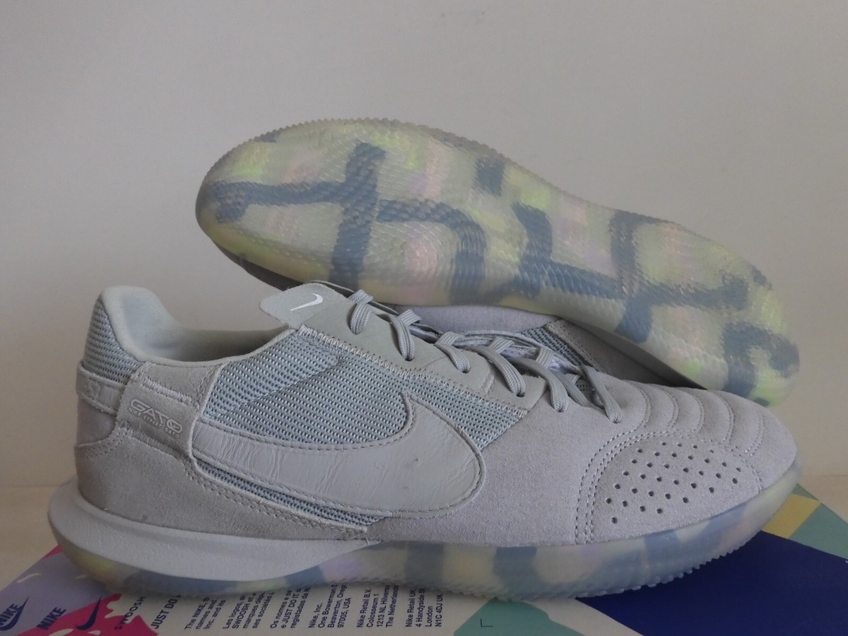 Nike Streetgato Street Gato Indoor Soccer Cleats Socal Silver Sz
