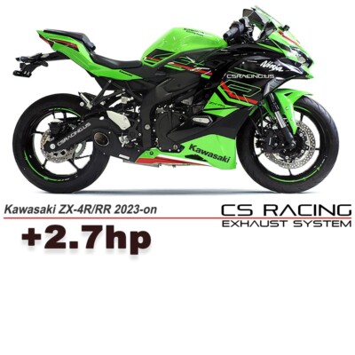 Kawasaki ZX4 - R / ZX4 - RR CS Racing Full Exhaust | eBay