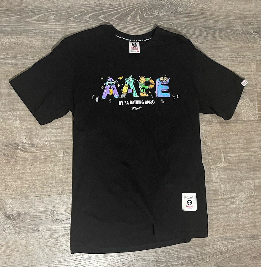 Limited Edition Aape By A Bathing Ape x Steven Harrington T-Shirt