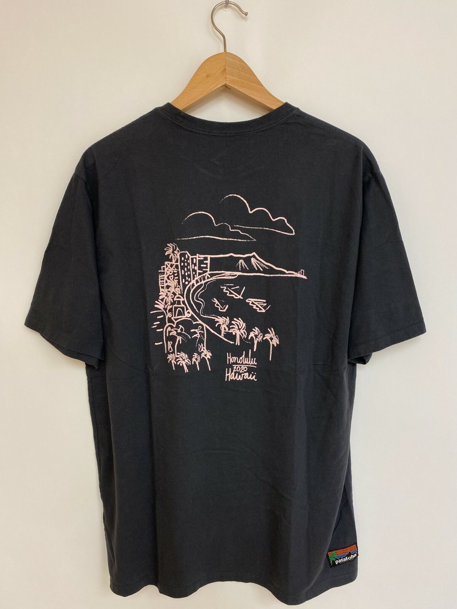 PATAGONIA Pataloha Kaka'ako Hawaii Honolulu Surf Aloha Retro Logo