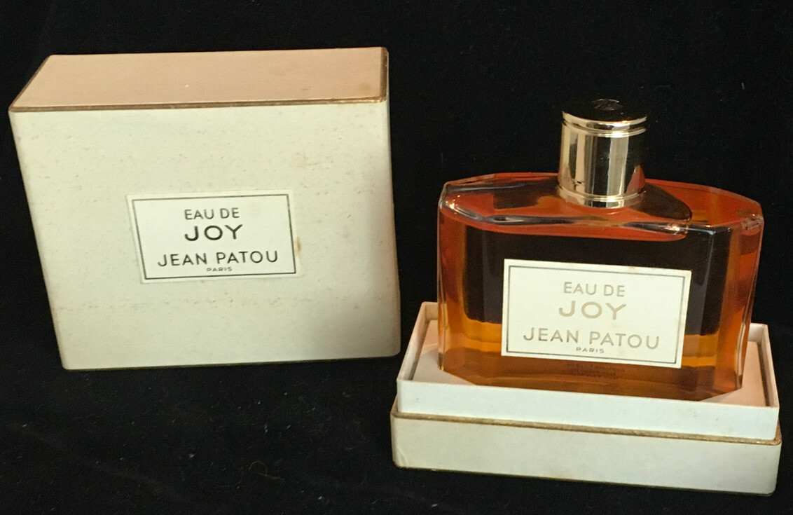 Eu De JOY By Jean Patou 1.5 oz Paris Vintage Perfume No. 1204 NIB