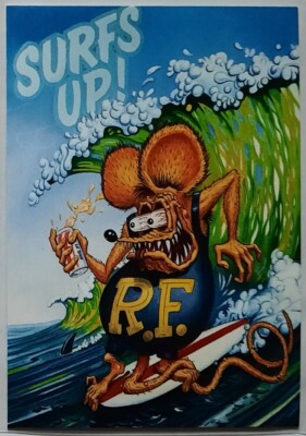 1996 Rat Fink card 