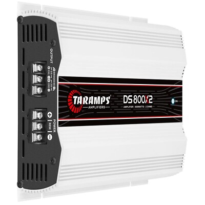 Taramps DS 800x2 2 Channels 800 watts RMS 2 Ohms Full Range Car
