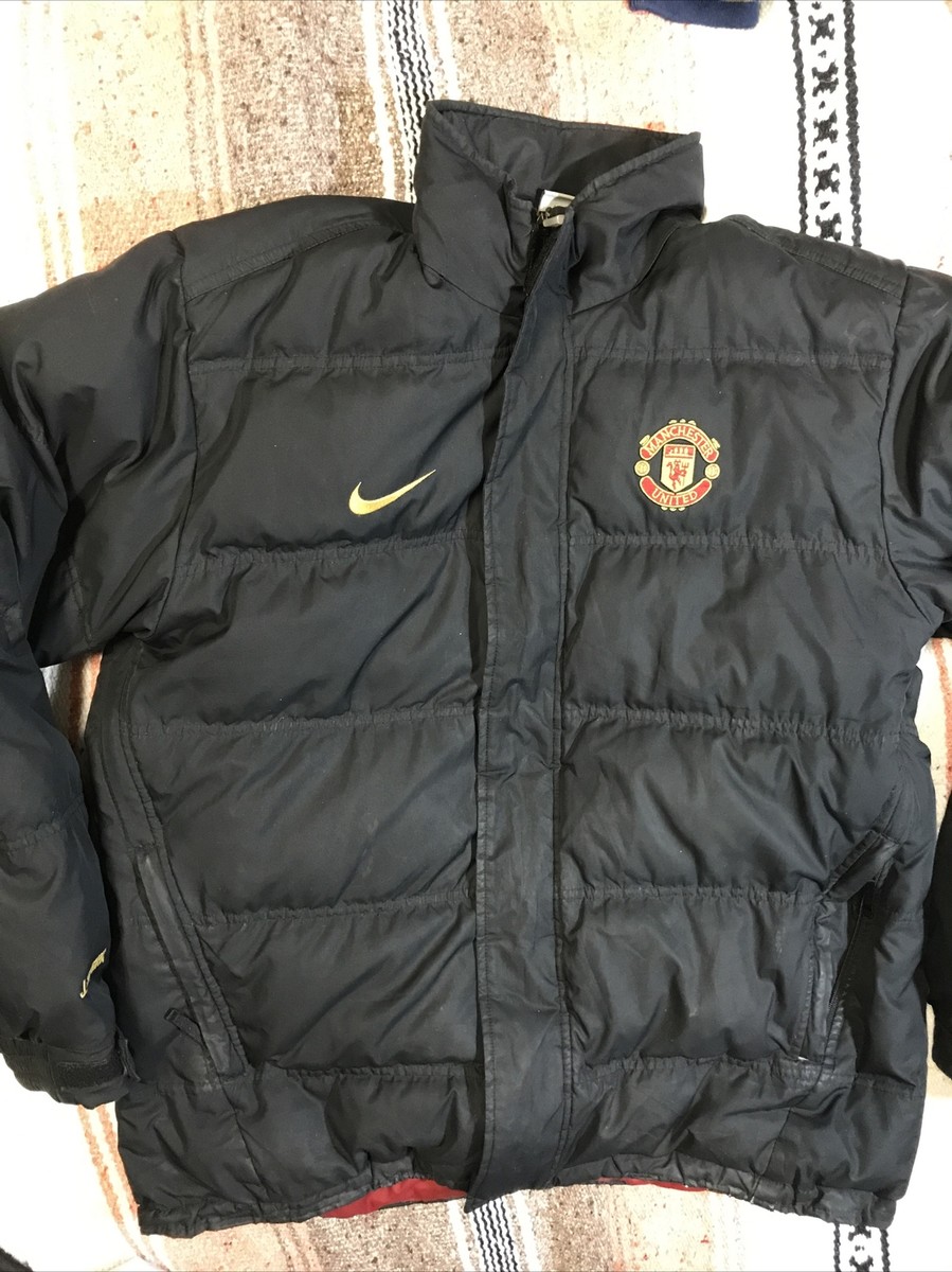 Nike Manchester United Vintage puffer xl coat down jacket j.s.