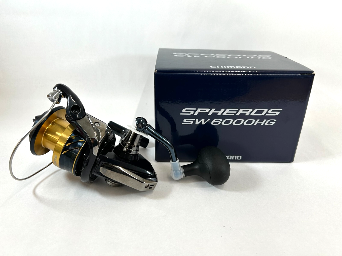 Shimano 21 SPHEROS SW 6000HG 5.7 Spinning Reel in Box | eBay