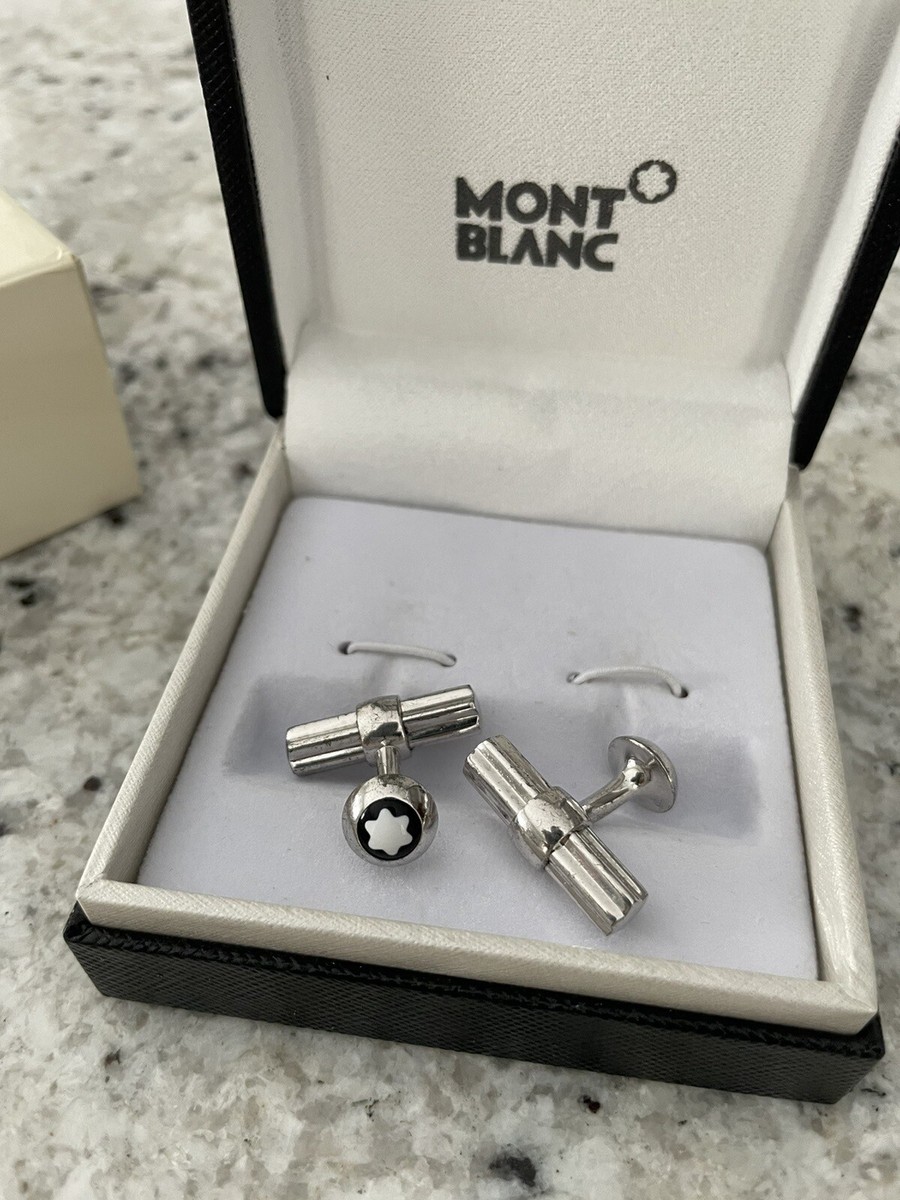 モンブランのカフスモンブラン カフス ブルーアワー ブルーラッカー