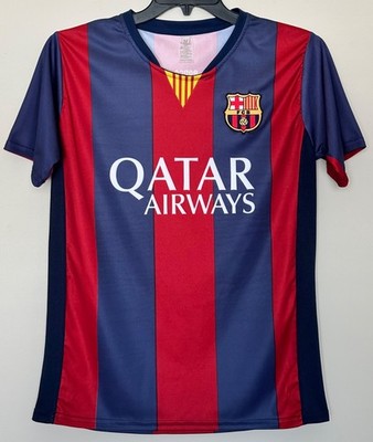 FC Barcelona Messi #10 Soccer Jersey Adult Size Medium Qatar