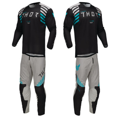 Thor 2025 LAUNCHMODE Zone Motocross Offroad Jersey Pant Combo Sand
