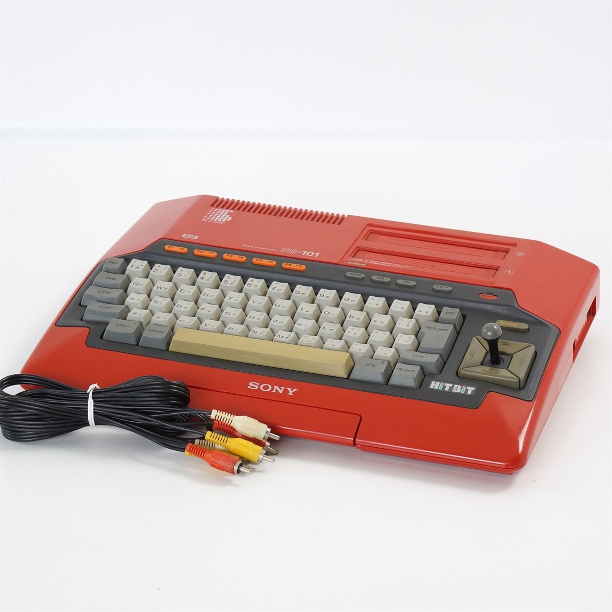 K◇SONY ソニー HB-101 レッド 現状品 昭和レトロ K◇SONY ソニー HB