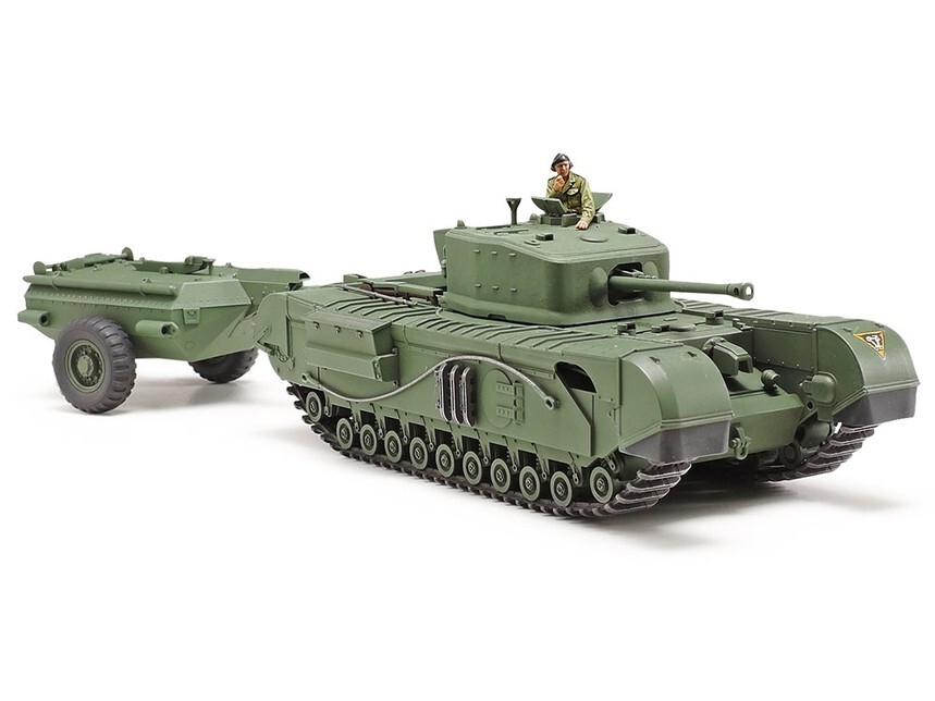 Tamiya 1/48 British Churchill Mk VII Crocodile Tank TAM32594 | eBay
