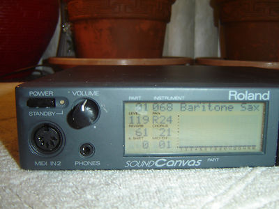 Roland SC-55 MIDIサウンドジェネレーター Roland SC-55, Sound Canvas