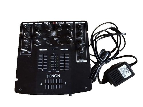 DENON DJ Mixer DN-X100 Model Line PHONO Input Output Tested | eBay