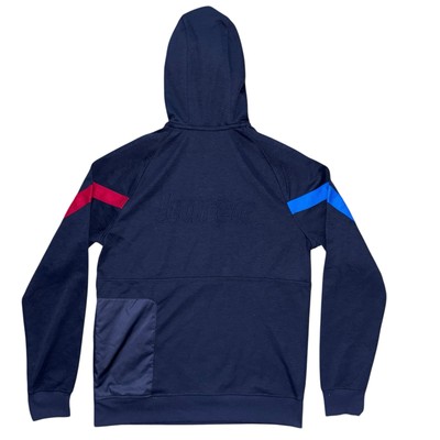 Nike Tech Lightweight FC Barcelona 1/2 Zip Jersey Hoodie, Size