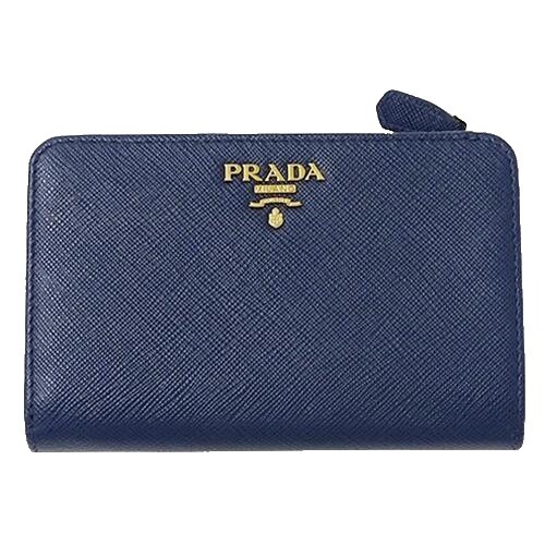 PRADA Prada nylon leather triangle logo long wallet black | eBay