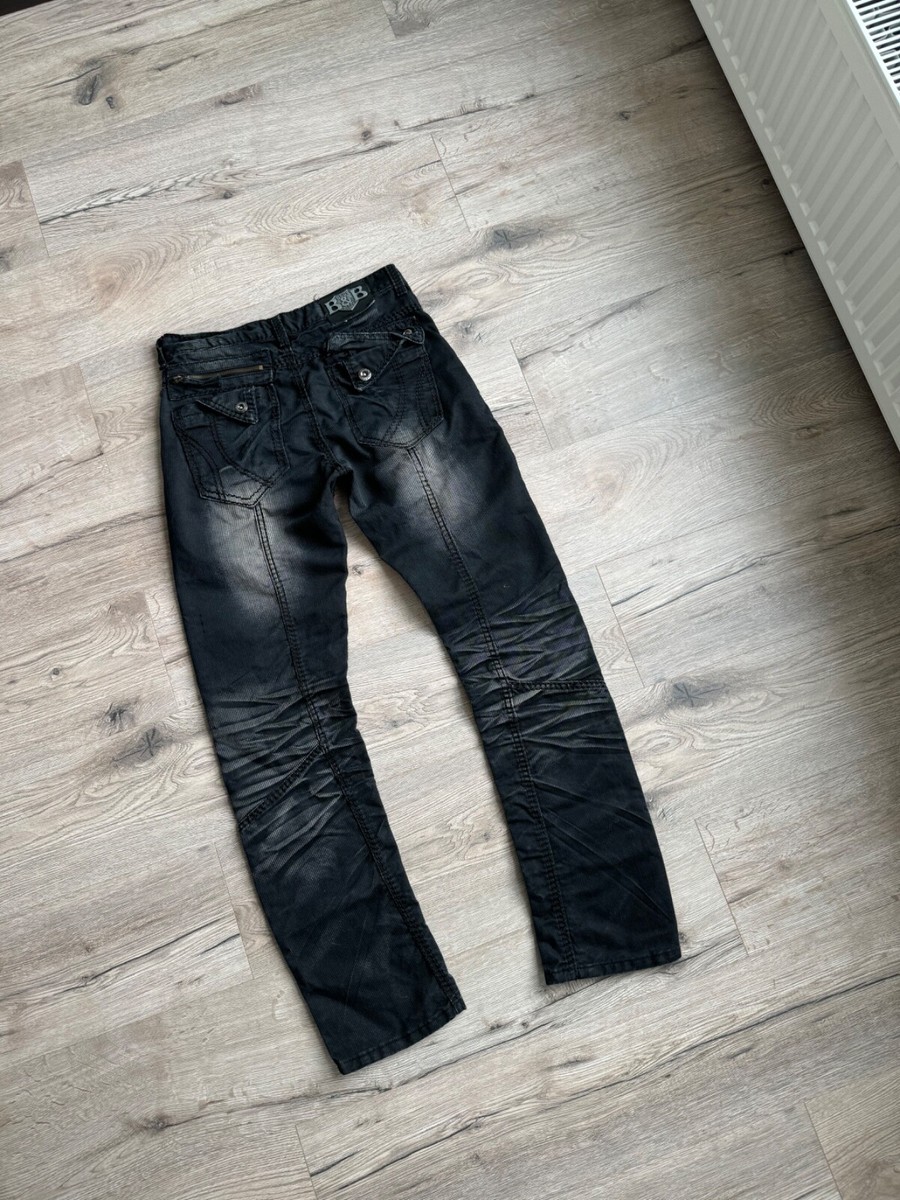 Vintage Punk Opium Faded Jeans Y2K Pants | eBay