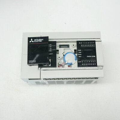 Mitsubishi FX5U-32MT/ES PLC Programmable Controller FX5U-32M | eBay