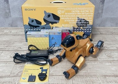 Sony AIBO ERS-210 Orange Limited Edition 2nd Gen Robot Dog Tested