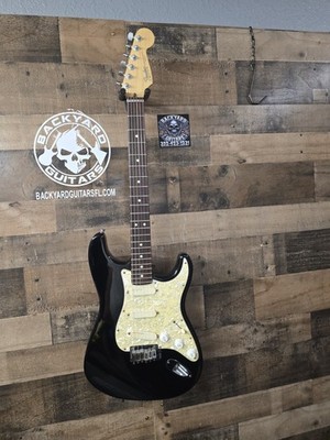 1993 USA FENDER STRAT PLUS DELUXE Black Floyd Rose W/ Ohsc | eBay