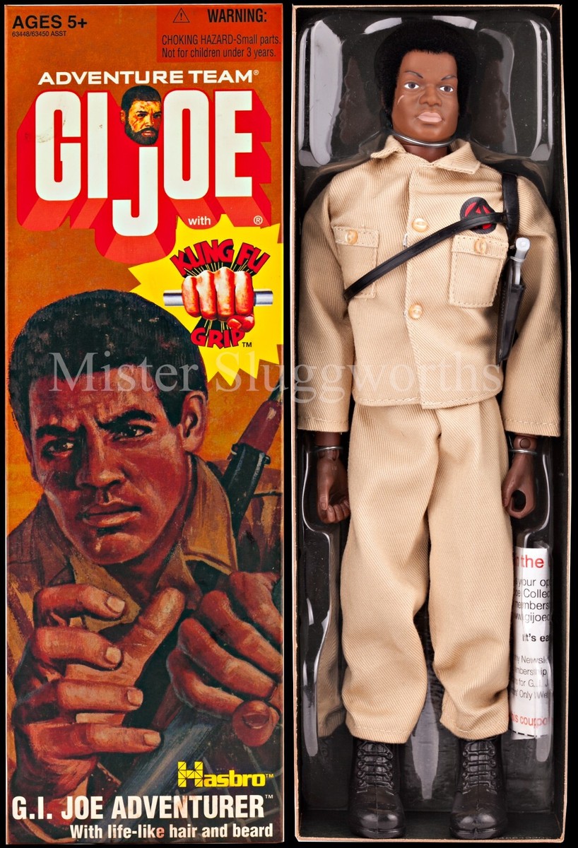 NEW 2006 Hasbro Adventure Team African American Gi Joe Adventurer