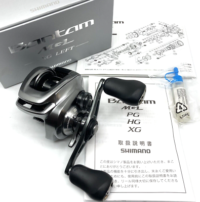 SHIMANO 18 Bantam MGL XG LEFT Handed Baitcasting Reel In Box