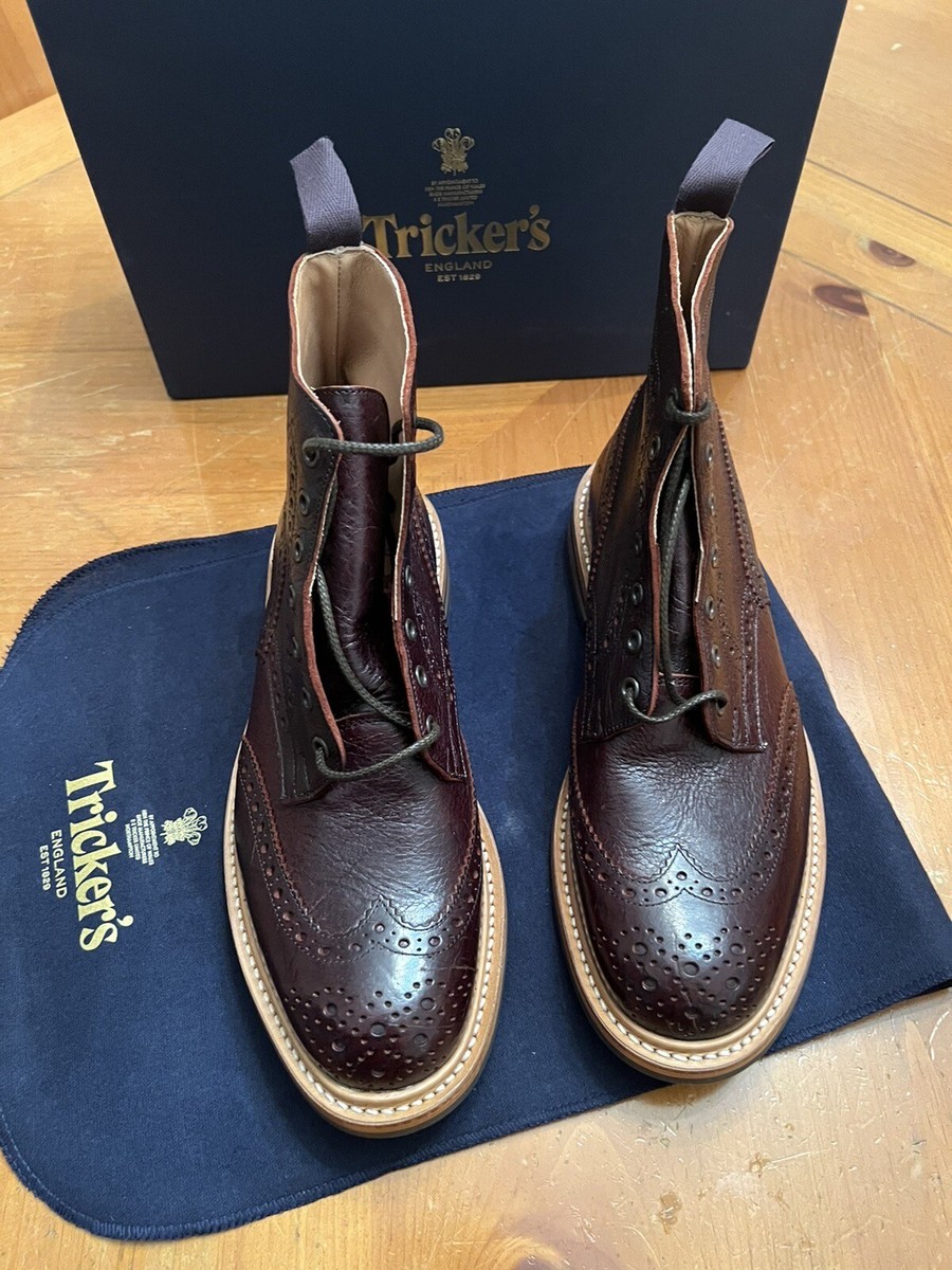 Made In UK - 11 US (10UK) - Trickers -Stow Boots - Kudu - Value