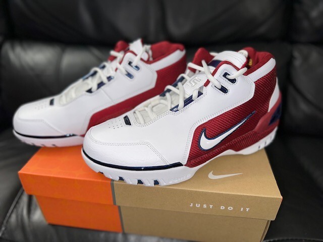Nike Air Zoom Generation Lebron First Game 2023 DM7535-101 DS Size