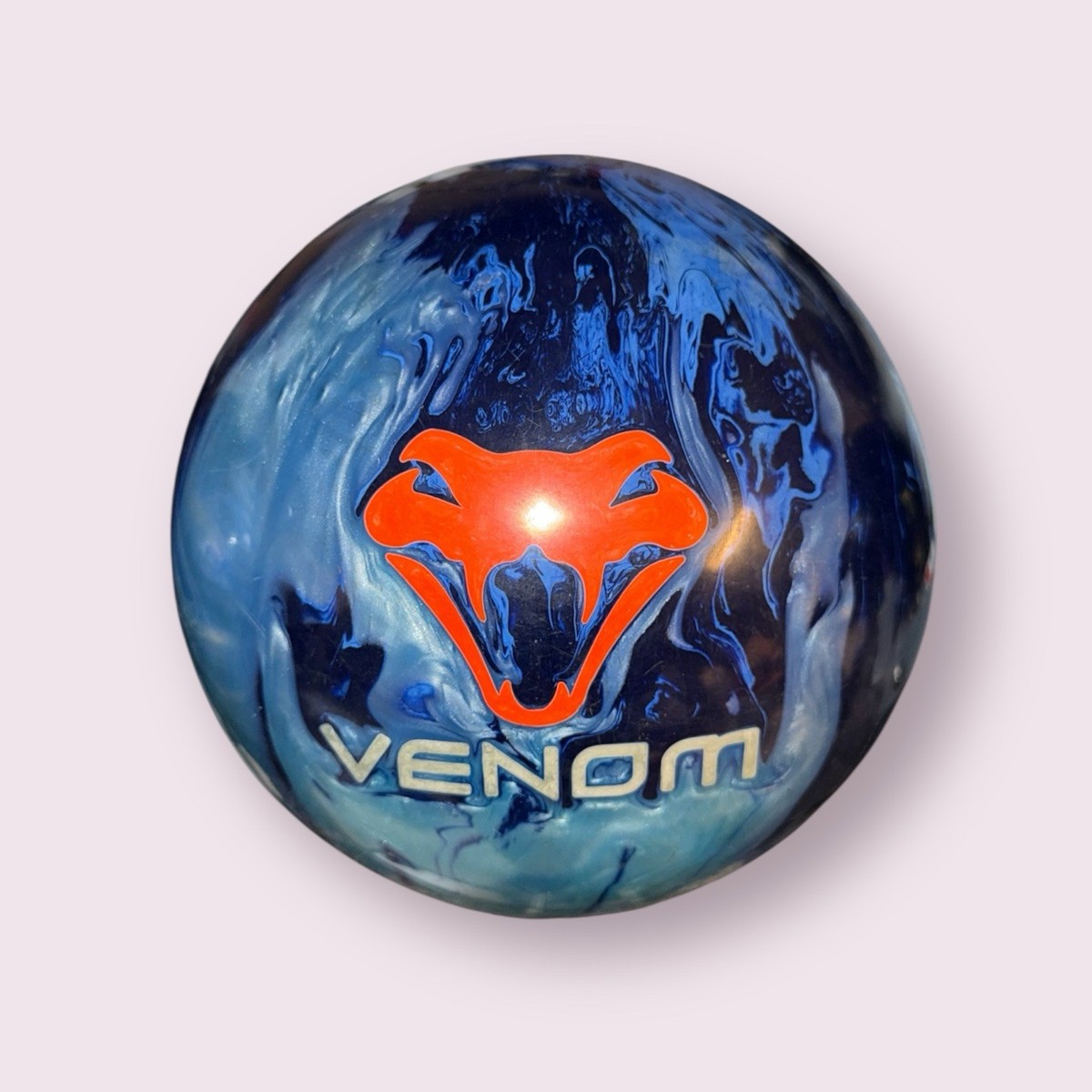 VENOM ブルーコーラル ボウリングボール 15ポンド VENOM ブルー