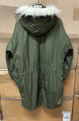 GENUINE US ARMY VIETNAM M-1965 M65 FISHTAIL PARKA MANS 1973 MINT
