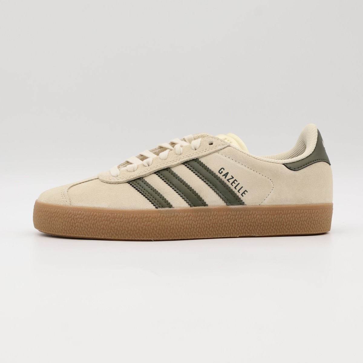 IH3351 adidas Originals Gazelle ADV Ecru Tint Focus Olive Gum