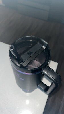 STANLEY Black Chroma 40 Oz Tumbler Chrome Blue Purple Pink! IN