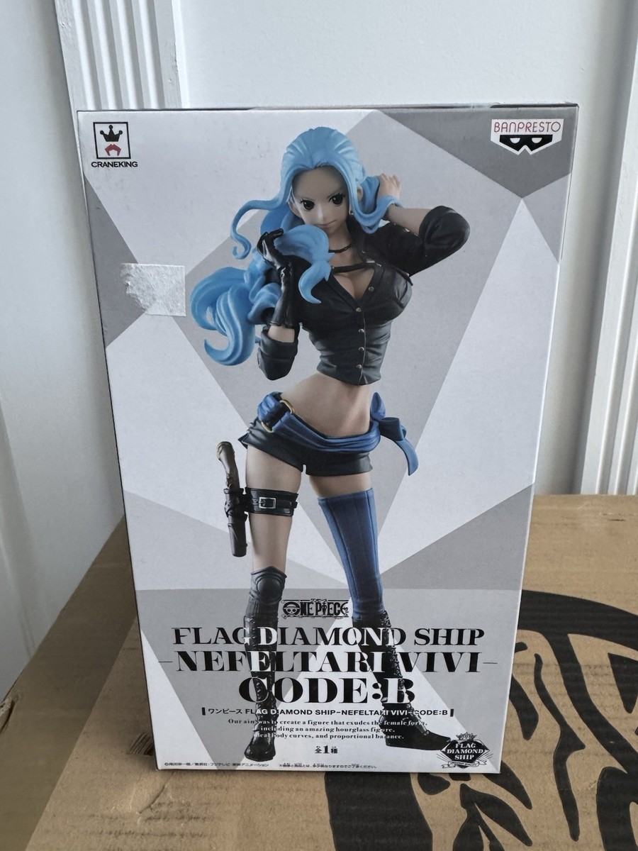 PREORDER Vivi Japanese One Piece FLAG DIAMOND SHIP Figure 9.8in