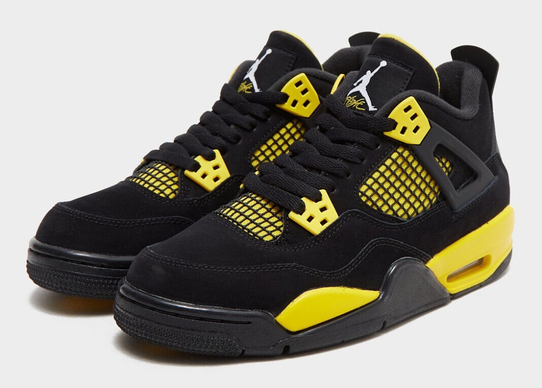 Nike Air Jordan 4 Retro Thunder DH6927-017 Size 14 (100% Authentic