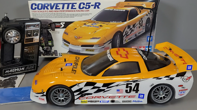 Tamiya 1/10 R/C Corvette C5-R Race Car TA-04S Chassis ESC Servo