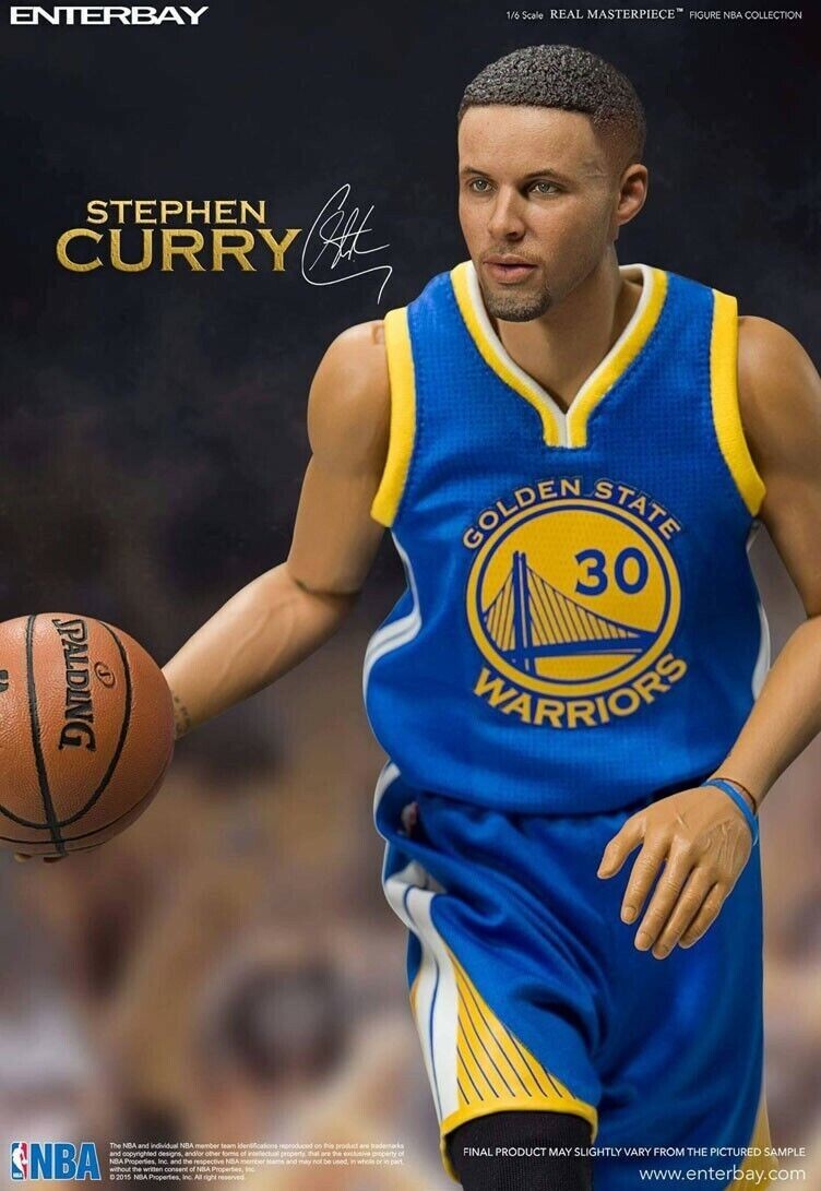 ENTERBAY STEPHEN CURRY NBA COLLTION REAL MASTERPIECE FIGURE RM