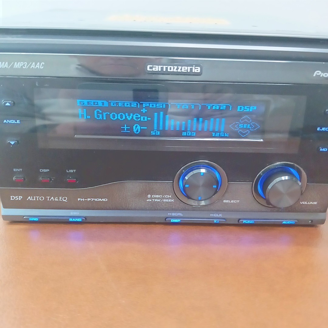 Pioneer Carrozzeria FH-P710MD 2DIN Car Audio DSP Animated Display